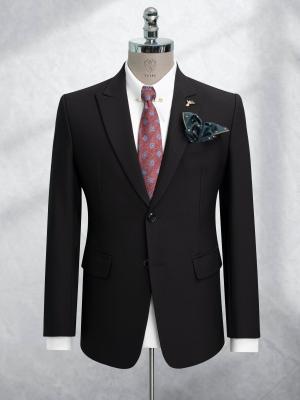 Áo Vest Đen Cao Cấp Form Slimfit TGS384